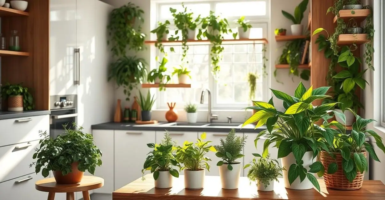 Decoração com Plantas na Cozinha: Ideias Simples e Funcionais