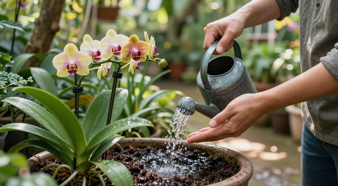 Como Regar Suas Orquídeas da Forma Certa