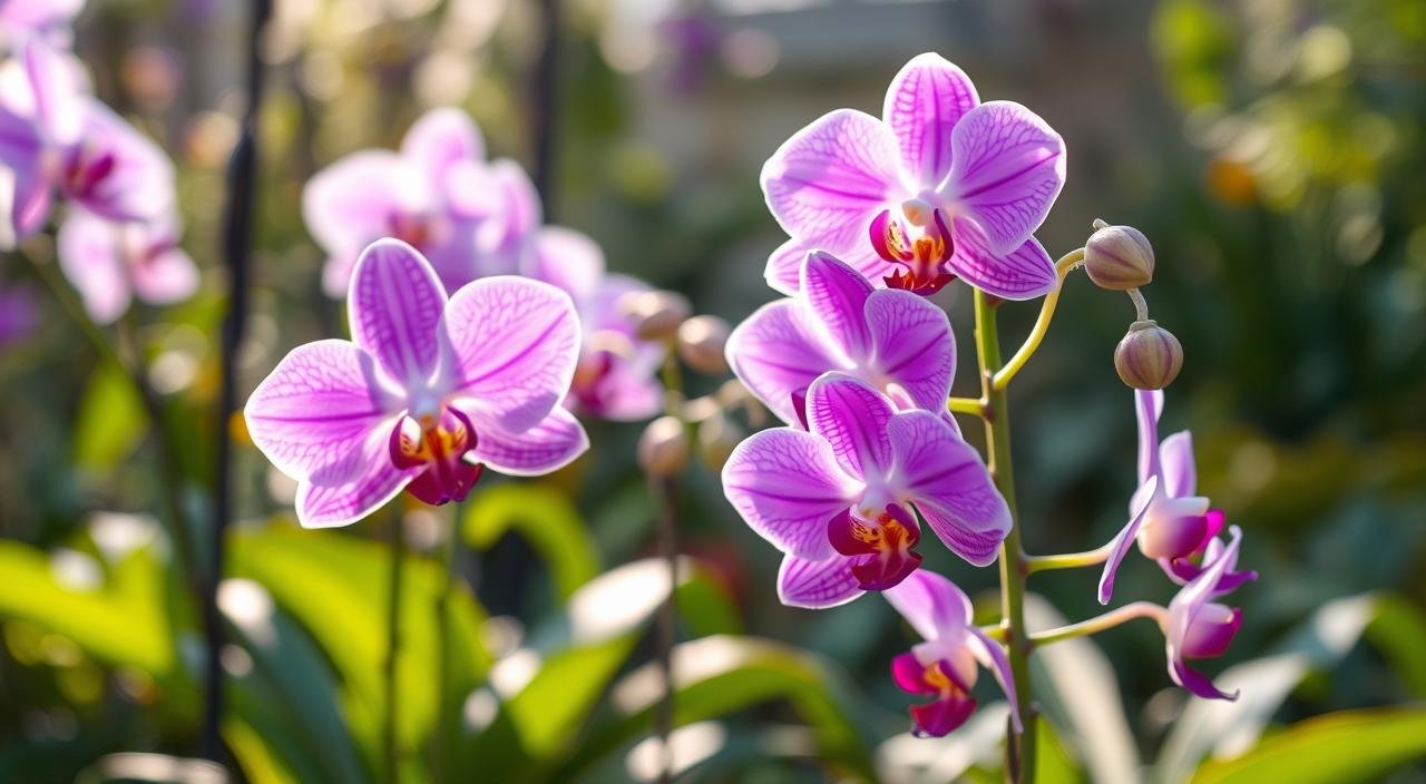 Floração da Orquídea