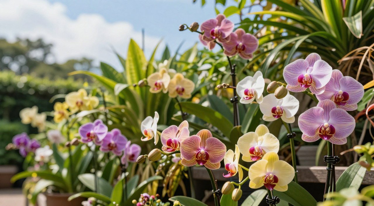 Escolha das Espécies de Orquídeas para o Exterior