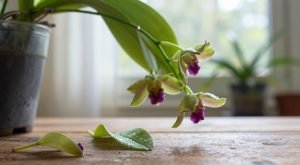 Quando a Folha da Orquídea Começa a Cair Sozinha?