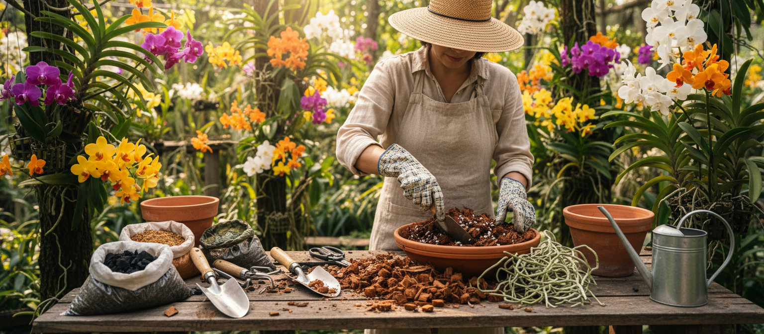 Substrato Para Orquídeas Caseiro: Como Fazer a Mistura Ideal