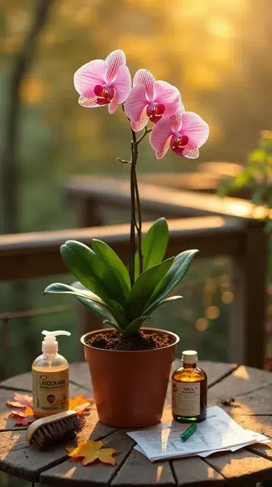Outono sem pragas para suas orquídeas