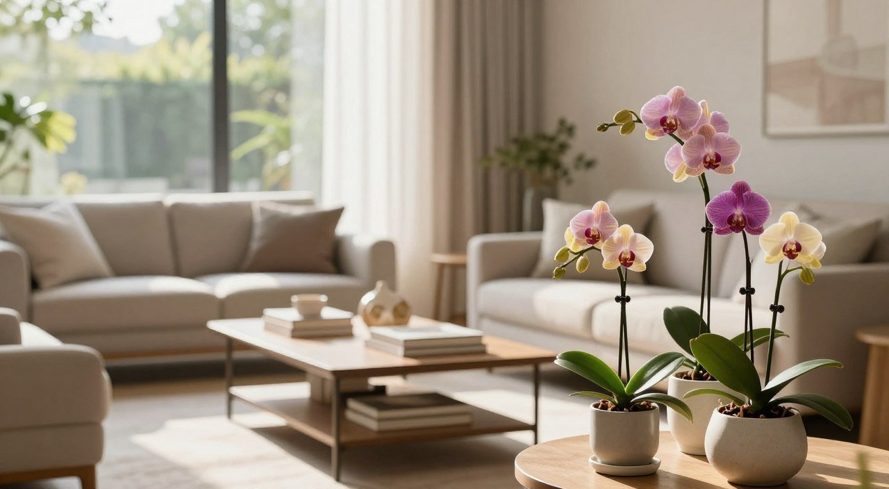 Como Manter Orquídeas Bonitas na Sala de Estar