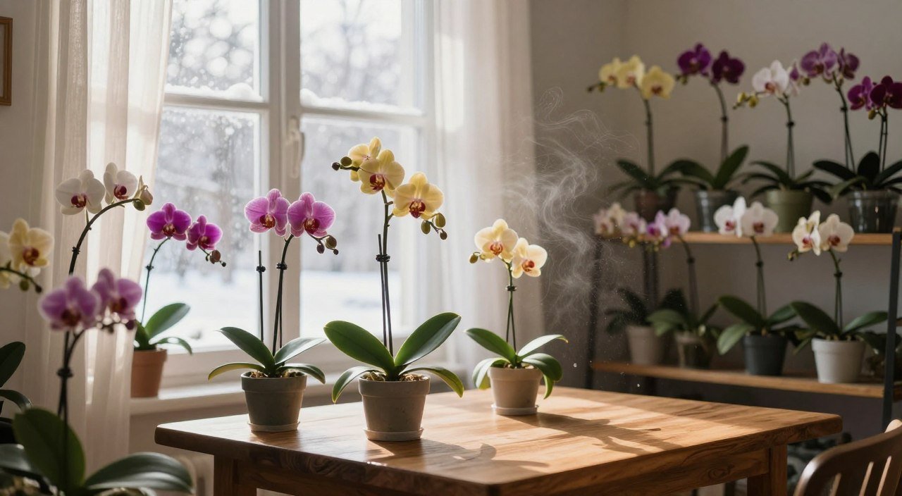 Como ventilar orquídeas no frio de forma segura