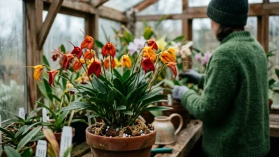 Masdevallia no Inverno Como Cultivar a Orquídea