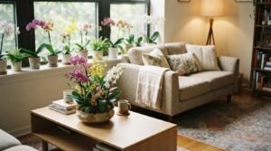 Como Decorar Ambientes Pequenos com Orquídeas Naturais