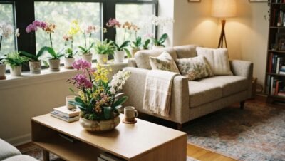 Como Decorar Ambientes Pequenos com Orquídeas Naturais
